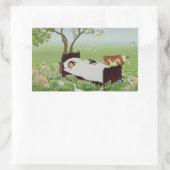 Lena's Dream Rechthoekige Sticker (Tas)