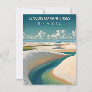 Lençóis Maranhenses Brazilië Duinen & Lagunes Briefkaart
