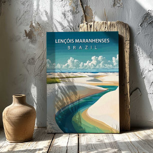 Lençóis Maranhenses Brazilië Reis Canvas Print Kun