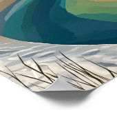 Lencois Maranhenses Brazilië Reizen Poster (Hoek)