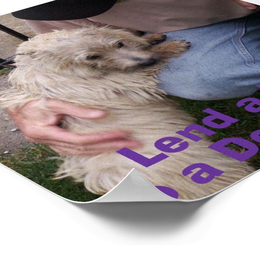 Lend a Hand - Sinclair Poster (Hoek)