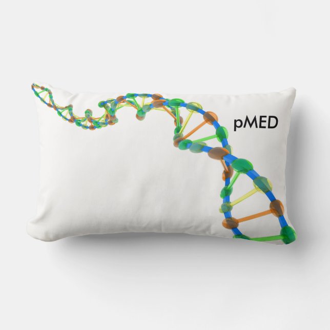 Lendenkussen met DNA-ontwerp Kussen (Voorkant)