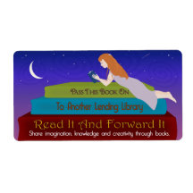 Lending Library Books Label