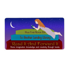 Lending Library Books Label