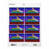 Lending Library Books Label (Full Sheet)