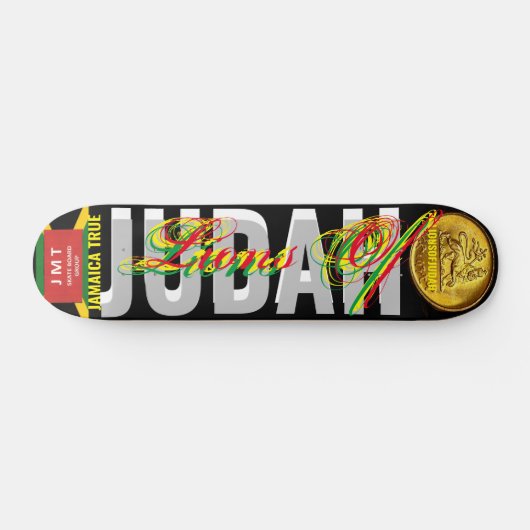 LENEN VAN JUDAH JAMAICAN 7 3/4" Skateboard Deck (Horizontaal)