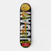 LENEN VAN JUDAH JAMAICAN 7 3/4" Skateboard Deck (Voorkant)