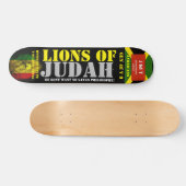 LENEN VAN JUDAH JMT Skateboard, 7¾" Deck Persoonlijk Skateboard (Horizontaal)