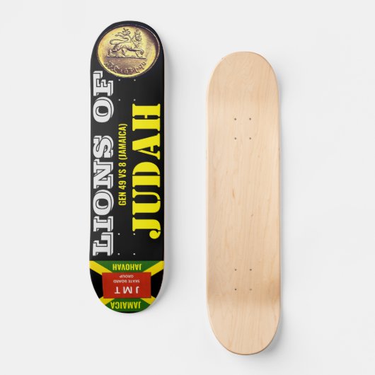 LENEN VAN JUDAH Skateboard (Voorkant)