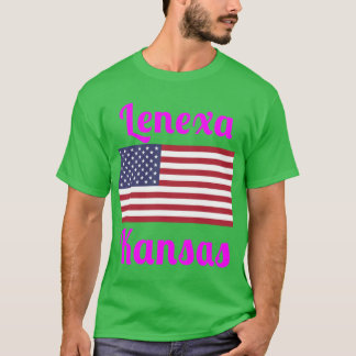 Lenexa Kansas Stijlvolle Prints T-shirt