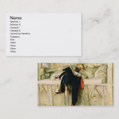 L'Enfant du Regiment (The Random Shot) 1855 (aardo Visitekaartje (Voorkant / Achterkant)