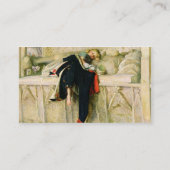 L'Enfant du Regiment (The Random Shot) 1855 (aardo Visitekaartje (Achterkant)