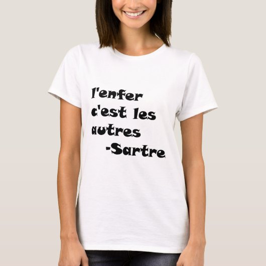 LenferCestLesAutres T-shirt (Voorkant)