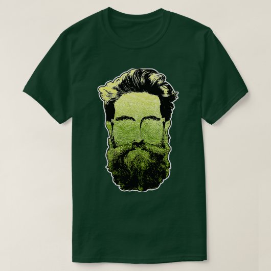 Lengte biet Funnny beardeds Facial 3 T-shirt (Design voorkant)