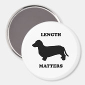 Lengte is belangrijk magneet (Voorkant / Achterkant)