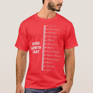 Lengte van de baard 1 t-shirt