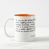 Leni Brand Wisdom - WWLD? Tweekleurige Koffiemok (Links)