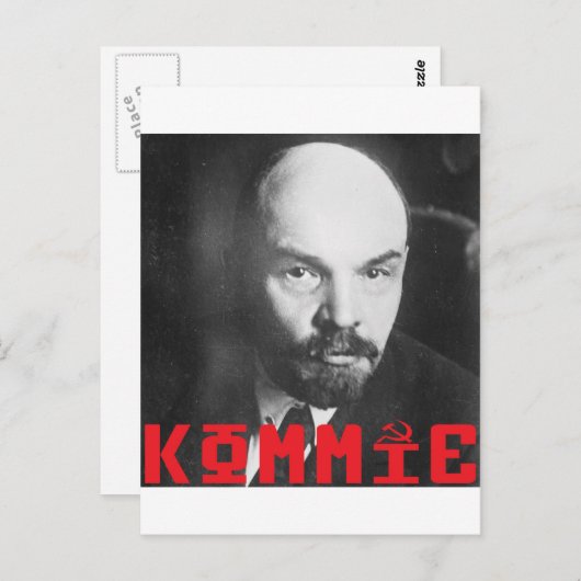 Lenin Briefkaart (Voorkant / Achterkant)