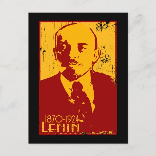Lenin-Briefkaart Briefkaart (Voorkant)