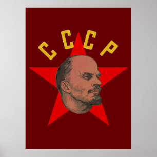 Lenin CCCP-Poster Poster