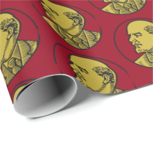 Lenin Communism Revolution Socialism Russia Cadeaupapier