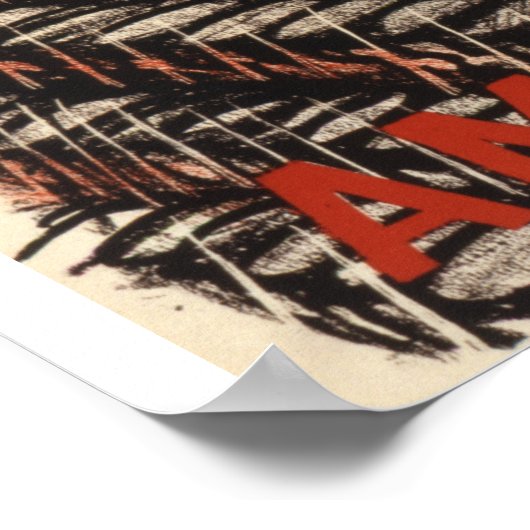 Lenin en Gandhi Poster (Hoek)