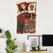 Lenin en Gandhi Poster (Thuiskantoor)