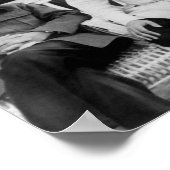 Lenin en Joseph Stalin - Gorki - 1922 Poster (Hoek)