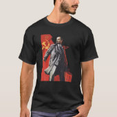 Lenin Forever Sovjet-Unie USSR Rusland Retro Vinta T-shirt (Voorkant)