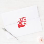 Lenin "Kracht aan het Volk" Stickers (Envelop)