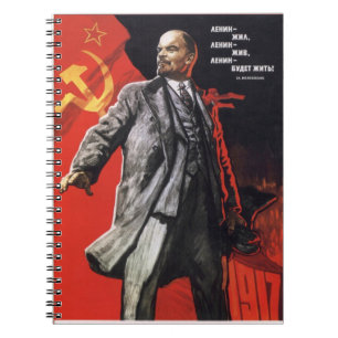 Lenin Lives-laptop Notitieboek