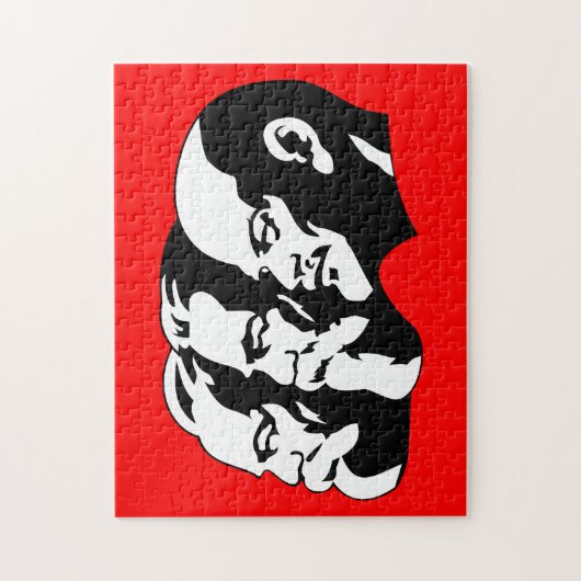 Lenin, Marx, Engels, Soviet Union, Communism Legpuzzel (Verticaal)