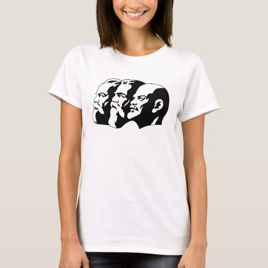 Lenin, Marx, Engels, Soviet Union, Communism T-shirt (Voorkant)