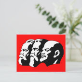 Lenin, Marx, Engels, Sovjet-Unie, Communisme Briefkaart (Staand voorkant)