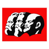 Lenin, Marx, Engels, Sovjet-Unie, Communisme Foto Afdruk (Voorkant)
