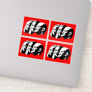 Lenin, Marx, Engels, Sovjet-Unie, Communisme Sticker