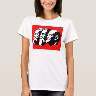 Lenin, Marx, Engels, Sovjet-Unie, Communisme T-shirt