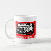 Lenin Marx Mao Zedong Koffiemok (Links)