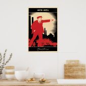 Lenin Memorial Soviet Propaganda Poster - CCCP (Keuken)