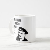 Lenin mok (Voorkant links)