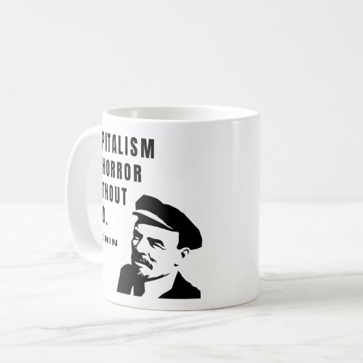 Lenin mok (Voorkant links)