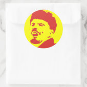 lenin ronde sticker (Tas)