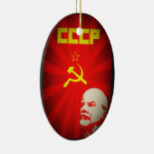 lenin rusland communistische propaganda van de sov keramisch ornament (Rechts)