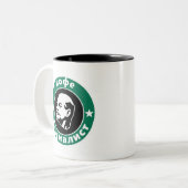 Lenin Socialist Coffee Tweekleurige Koffiemok (Voorkant links)