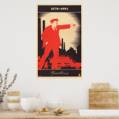 Lenin Sovjet-Poster Poster (Keuken)
