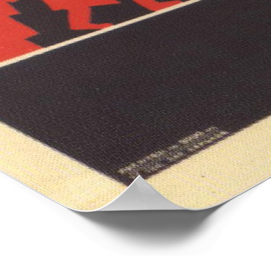 Lenin Sovjet-Poster Poster (Hoek)