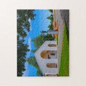 Lenin Sovjetmonument Belarus Begoml Biahoml Legpuzzel (Verticaal)