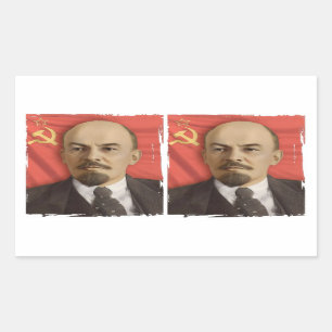 Lenin Stickers (knippen in 2)