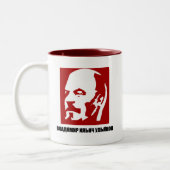 Lenin Tweekleurige Koffiemok (Links)