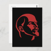 Lenin, USSR, CCCP, Soviet Union, Communism Briefkaart (Voorkant / Achterkant)
